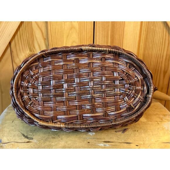 Hand Woven Rooster Basket Vintage Farmhouse Style, Perfect Rustic Home Decor(856 - Picture 11 of 11